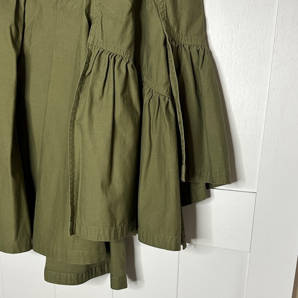 3.1 Phillip Lim Asymmetrical Olive Skirt - Picture 2 of 8